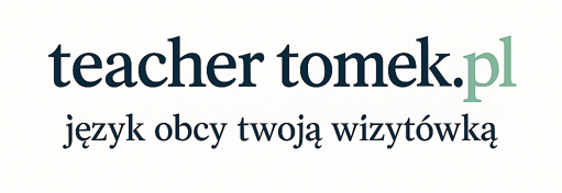 język angielski w polityce psychologii biznesie i prawie - kurs korepetycje konwersacje Tomasz Krąkowski lektor języka angielskiego Teacher Tomek Logo