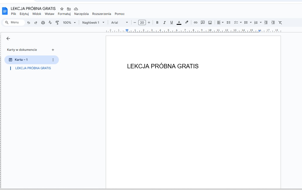 Podgląd notatek